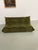 Set of Vintage 2 and 3 Seater Green Velvet Togo Set by Michel Ducaroy for Ligne Roset For Sale - Image 6 of 18