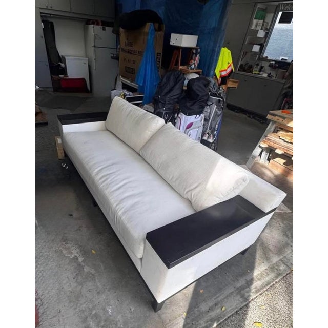 Contemporary Christian Liaigre for Holly Hunt “Beluga” Sofa — Iconic 2004 French Minimalist Design For Sale - Image 3 of 9