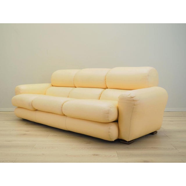 Italian Leather Sofa, 1960s For Sale - Image 3 of 18