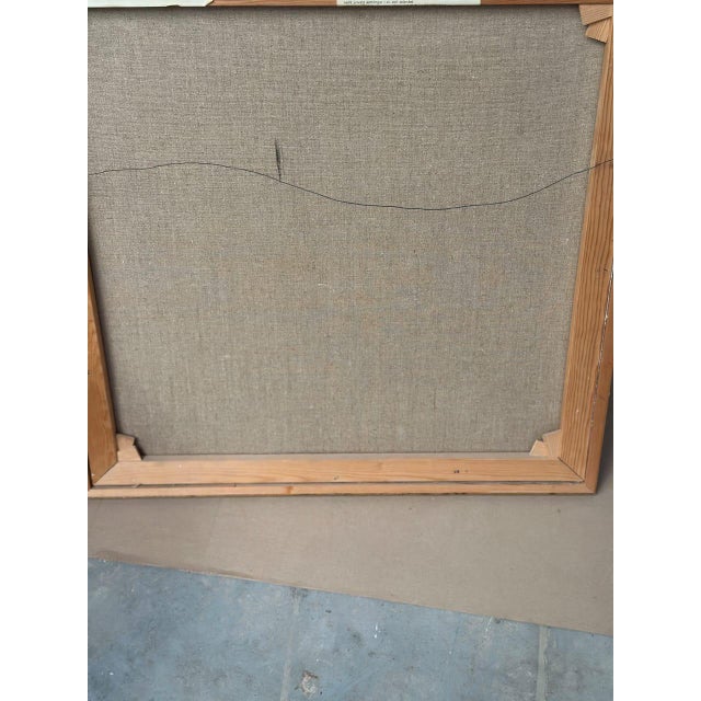 Harry Thomander, Amaryllis and Hyacinths, 1960s, Oil on Canvas, Framed For Sale - Image 14 of 15