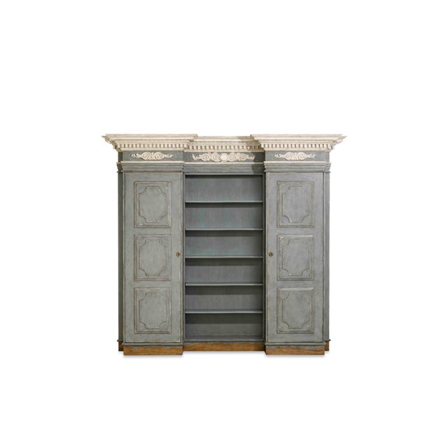 French Tara Shaw for Century Furniture Grande Fountainebleau Bibliotheque-Slate For Sale - Image 3 of 3