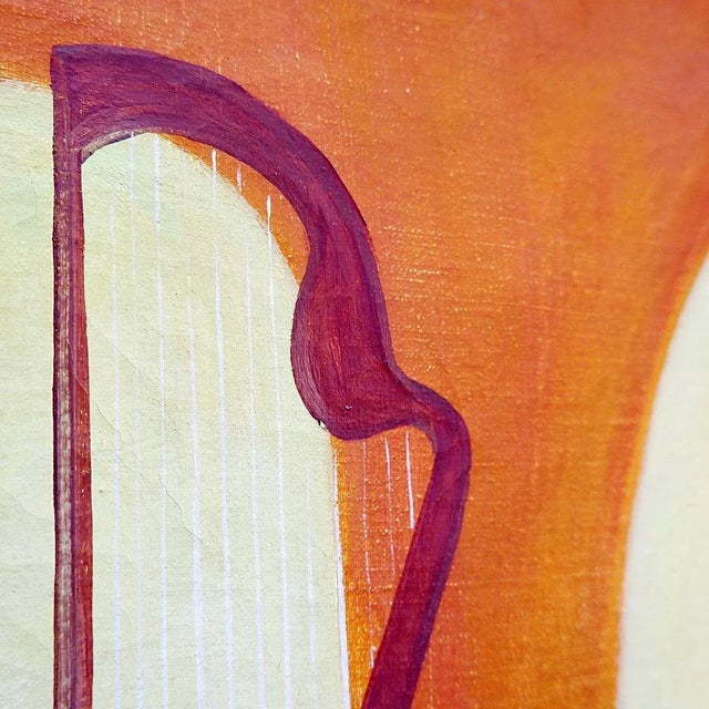 Walter Lewy, Surrealist Scene, 1974, Oil on Canvas For Sale - Image 10 of 16