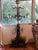 Early 20th Century Early 20th Century Solid 68" Tall Black Heavy Solid Wrought Iron Plant Pot Holder Stand For Sale - Image 5 of 10