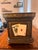 1980s Maitland-Smith Hand-Painted Tooled Leather Poker Box For Sale In Raleigh - Image 6 of 6