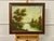 Golden haze settles on calm waters, holding a cottage in quiet reverie 1975 Circa For Sale - Image 14 of 18
