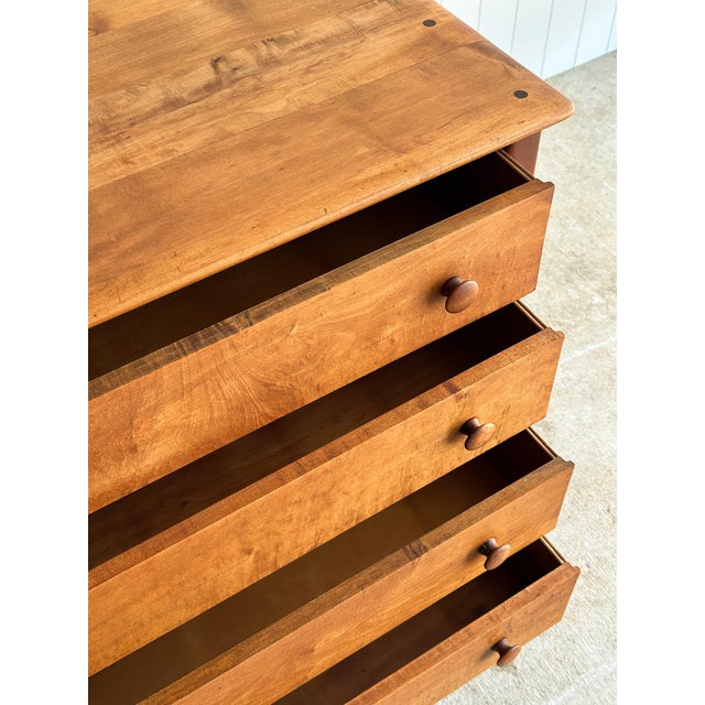 Early 20th Century Birdseye Maple Chest of Drawers For Sale - Image 14 of 17