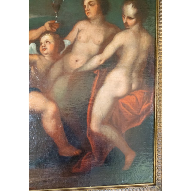 18th Century Baroque Old Master Painting of Bacchus Grotto Scene Attributed to Petr Brandl For Sale - Image 10 of 18