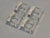 Transparent 1980s Postmodern Clear Crystal Cube Napkin Rings – Set of 4 For Sale - Image 8 of 8