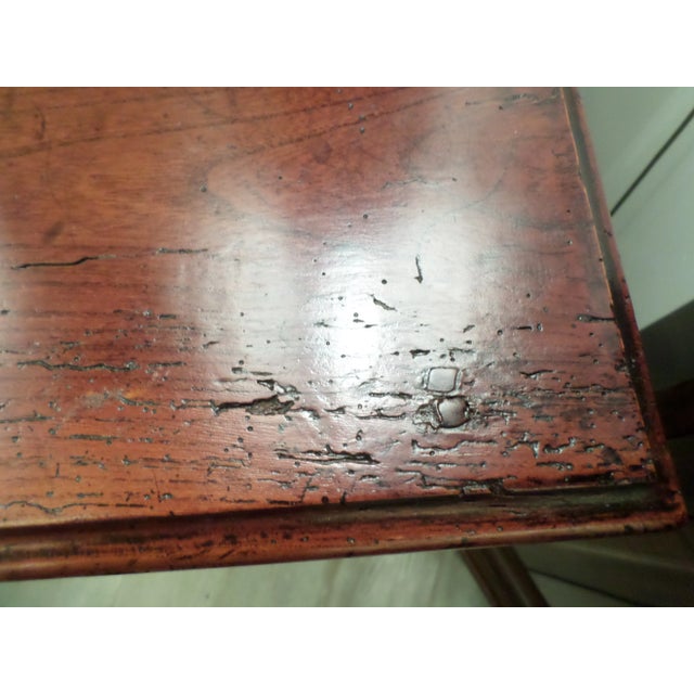 Late 18th Century George III Oak Lowboy For Sale - Image 4 of 13