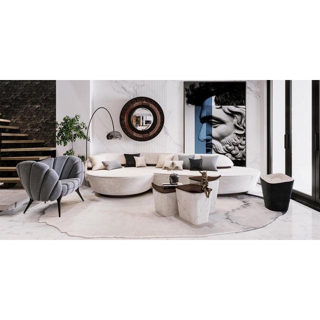 Not Yet Made - Made To Order Marietas 250 Rug by Alma De Luce For Sale - Image 5 of 7