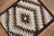 Native American Vintage Zabihi Collection Tribal Geometric American Navajo Rug - 3' x 3'8" For Sale - Image 3 of 6