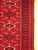 Vintage Approx: 4 X 7 Red Wool Area Rug For Sale - Image 4 of 11