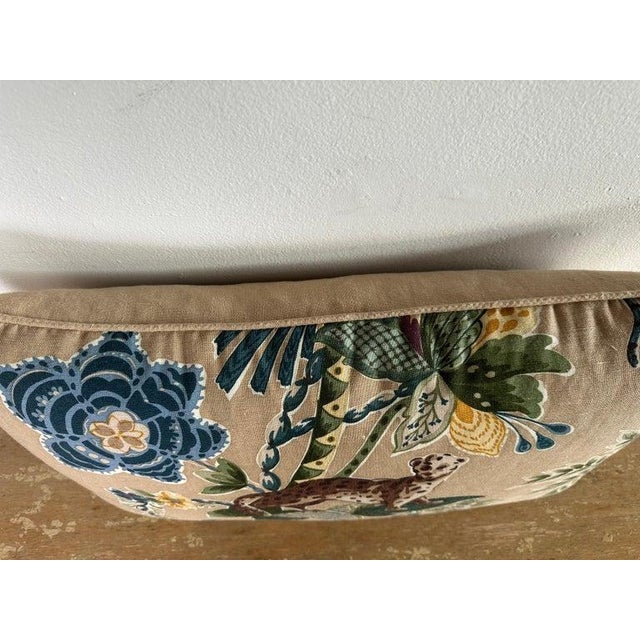 Pair of Cowan & Tout Printed Pillows For Sale - Image 4 of 6