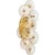 Julie Neill for Visual Comfort Signature Gianna 21" Layered Sconce in Hand-Rubbed Antique Brass with Gold Fleck Glass For Sale - Image 11 of 15