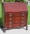 1910s Antique Maddox Colonial Mahogany Oxbow Slant-Front Secretary Desk – Chippendale Style For Sale - Image 5 of 18