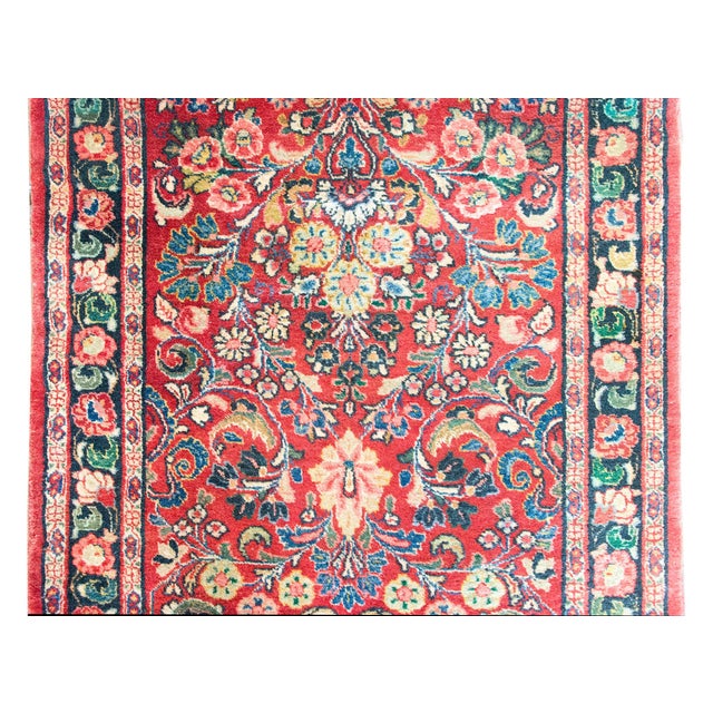 Early 20th Century Persian Sarouk Runner For Sale - Image 9 of 16