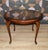 Brown Chippendale Round Coffee Table in Wicker and Glass, 1960s For Sale - Image 8 of 8