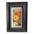 Vintage Still Life Vase of Flowers Painting Framed For Sale