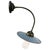 Paint Vintage Industrial Light Blue Enamel Flexible Wall Light For Sale - Image 7 of 7