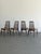 Brown Image 1 of 15 Image 2 of 15 Image 15 of 15 Vintage “Eva” Dining Chairs Designed by Niels Koefoed for Koefoed Hornslet - Set of Four For Sale - Image 8 of 12