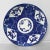 Japans Sometsuke Blue and White Imari Plate, 1900s For Sale - Image 5 of 10