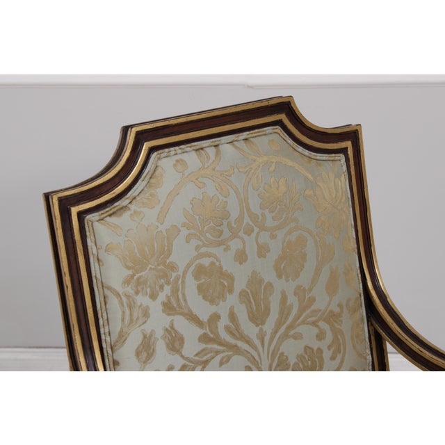 Set of 10 Ej Victor French Louis XVI Dining Room Chairs For Sale In Philadelphia - Image 6 of 18