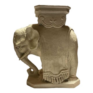 Hollywood Regency Decorative Elephant Planter-Vintage 1950-60's For Sale
