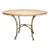 1980s Solid Bronze and Faux Shagreen Center Table in the Style of Maison Bagues For Sale