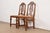Berkey & Gay Berkey & Gay Style Antique English Jacobean Carved Walnut Side Chairs or Dining Chairs, Pair For Sale - Image 4 of 11