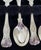 Antique Victorian English Sterling Silver Teaspoons, 1896, Set of 6 For Sale - Image 9 of 18