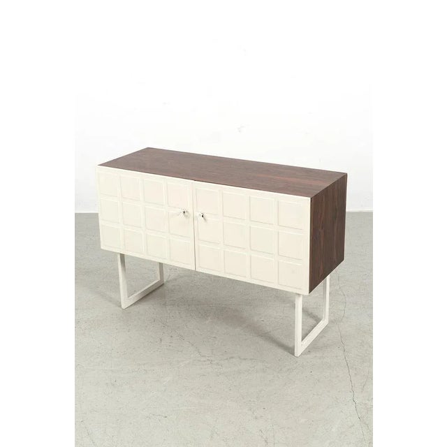 White White Two-Door Sideboard For Sale - Image 8 of 8