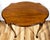English 20th C Queen Anne Style "Turtle" Form Top Walnut Side Coffee Table For Sale - Image 13 of 13
