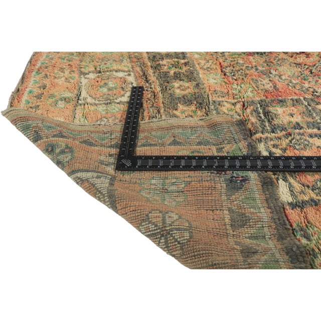 Late 20th Century Vintage Berber Moroccan Rug - 06'06 X 12'06 For Sale - Image 5 of 9