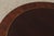 Henkel Harris Oval Elliptical Mahogany Inlaid Coffee Table For Sale In Philadelphia - Image 6 of 12
