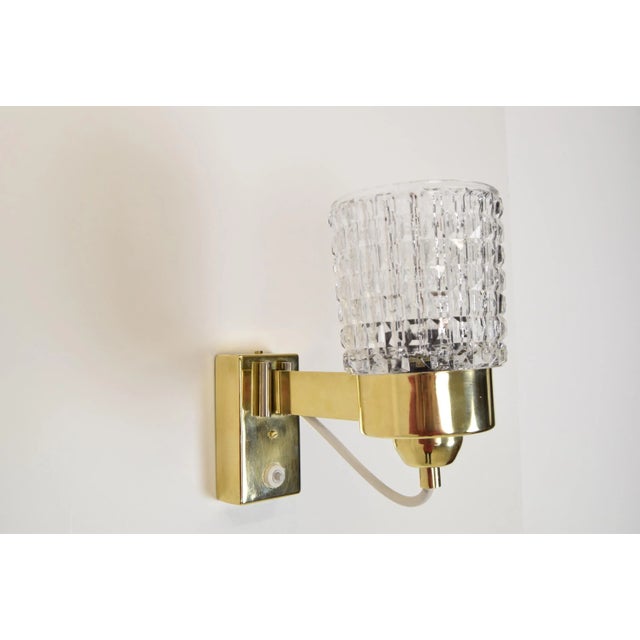 Metal Mid-Century Wall Lamp from Lidokov, 1960s For Sale - Image 7 of 15