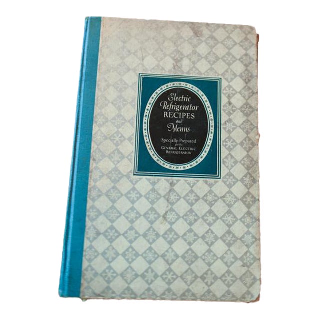1927 Electric Refrigerator Recipes and Menus Cookbook General Electric For Sale