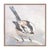 Kenneth Ludwig Chicago Framed Bird Canvas Block (Set of 2) For Sale - Image 4 of 5