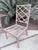 Chinese Chippendale Chinoiserie Rattan Taupe Side Dining Chairs With Zippered Seat Cushion - Set of 6 For Sale In Savannah - Image 6 of 12