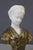 Bust of a Young Woman in Bronze and Marble by Vordormayer For Sale - Image 11 of 13