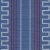 Neoclassical Sample - Schumacher X Mary McDonald Greco Stripe Fabric in Navy For Sale - Image 3 of 5