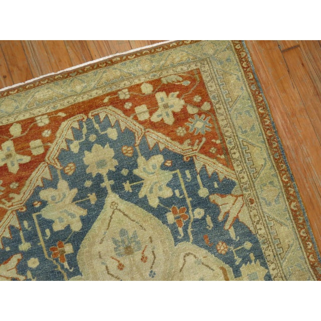 Mid 20th Century Vintage Jozan Sarouk - 3'6" x 4'10" For Sale - Image 5 of 6