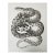 Mid 19th Century Us Pacifc Railroad Snake Lithograph Book Plate For Sale