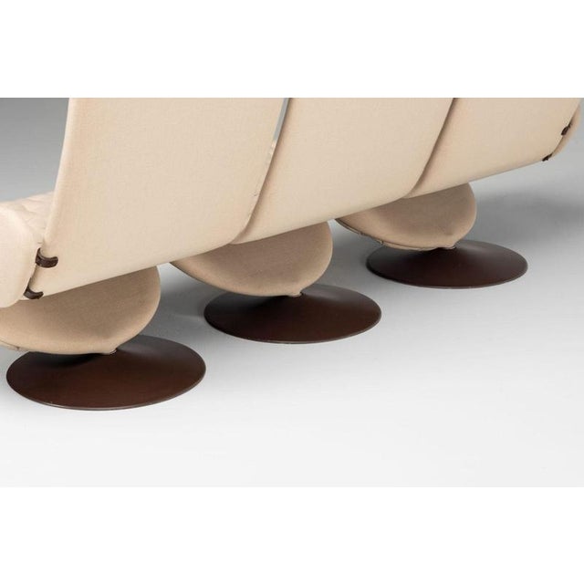 Model 123 Lounge Sofa attributed to Verner Panton for Fritz Hansen, Denmark, 1973 For Sale - Image 9 of 18