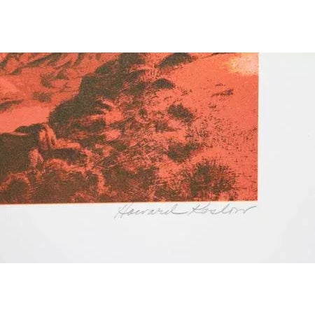 Artist: Howard Koslow, American (1924 - 2016) Title: North from Kayenta Year: 1979 Medium: Lithograph, signed and numbered...