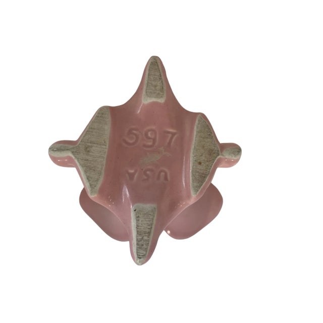 Pink Vintage Usa Camark Calla Lily Vase, #597 Circa 1950s For Sale - Image 8 of 9