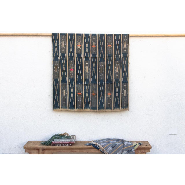 Hand-woven by master weavers of the Baoulé people in the Côte d’Ivoire, West Africa, these vintage textiles are celebrated...