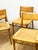 Mid-Century German Dining Chairs in Teak and Rattan Mesh by Georg Leowald for Wilkhahn, 1950, Set of 4 For Sale - Image 15 of 17