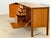 Wood Mid-Century Sideboard with Brown Leather Handles by Meredew, 1960s For Sale - Image 7 of 18