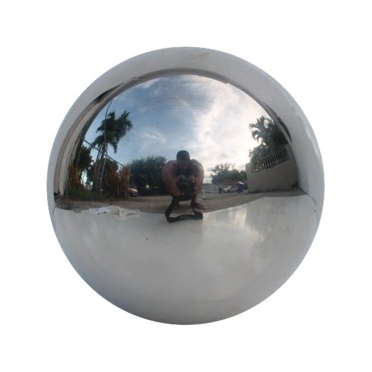 Vintage Decorative Chrome Ball Chairish