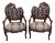 Pair Antique French Rococo Fireside Arm Chairs For Sale